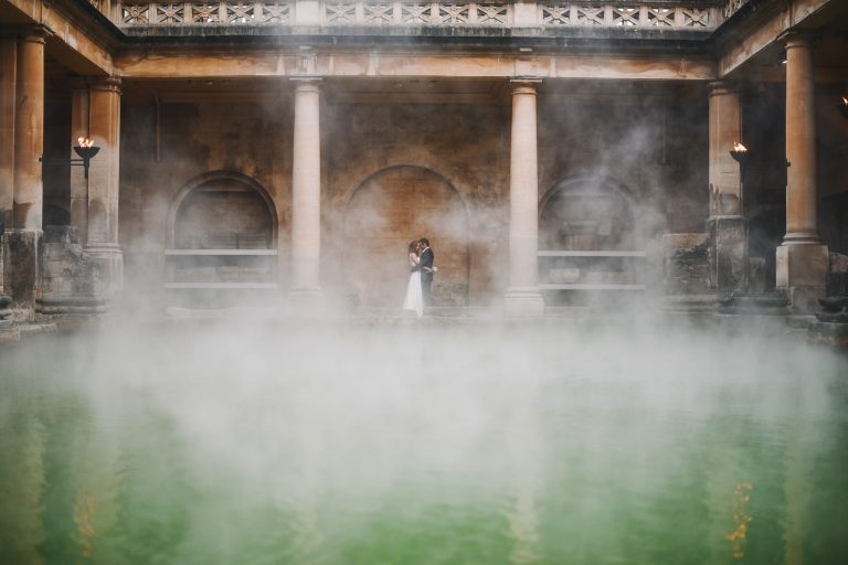 Winter Roman Baths Sunrise Wedding // Sarah & David // Dec 2016