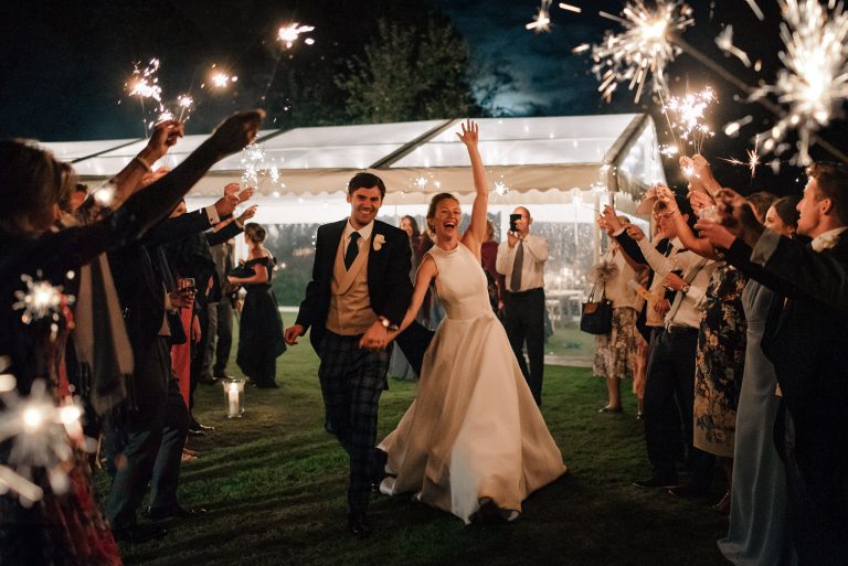 Downsized Marquee Wedding in Dorset // Sophie & Oli // August 2020